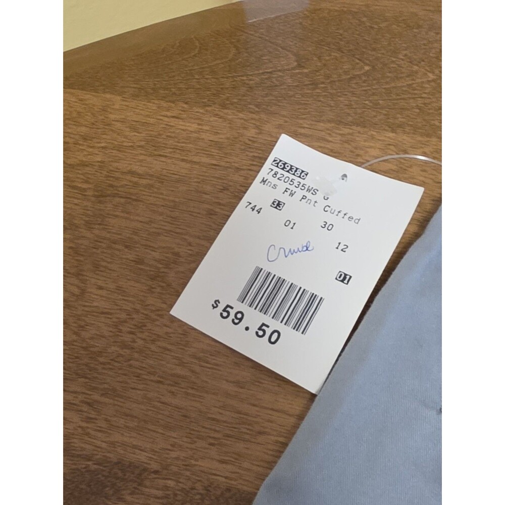 NOS Polo Golf Ralph Lauren Gray Golf Links Pant Size 33x30 New With Tags HTF - Picture 8 of 13